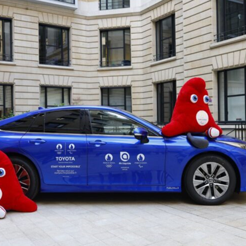 Air Liquide toetab Paris 2024: tarnib vesinikku 100 Toyota Miraile