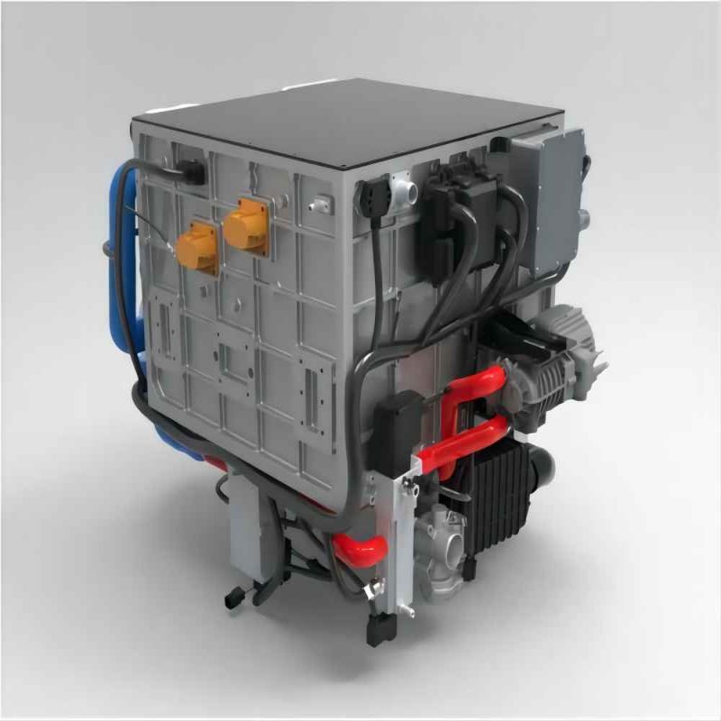 Vesijahutusega 100KW vesinikkütuseelemendi korstnat autotööstuses kasutamiseks